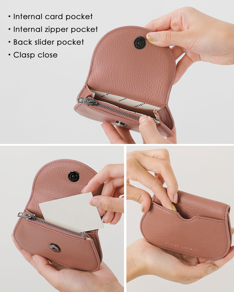 STATUS ANXIETY(ステータスアングザエティー)カウレザーウォレット“EYESWIDE”eyes-wide