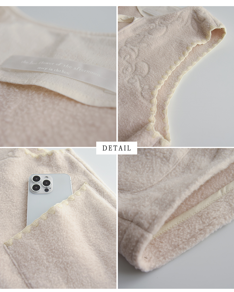 the last flower of the afternoon(Xgt[IuWAt^k[)RbghJxXgg̉Embroideryvesthtlf-126-ve003-nc