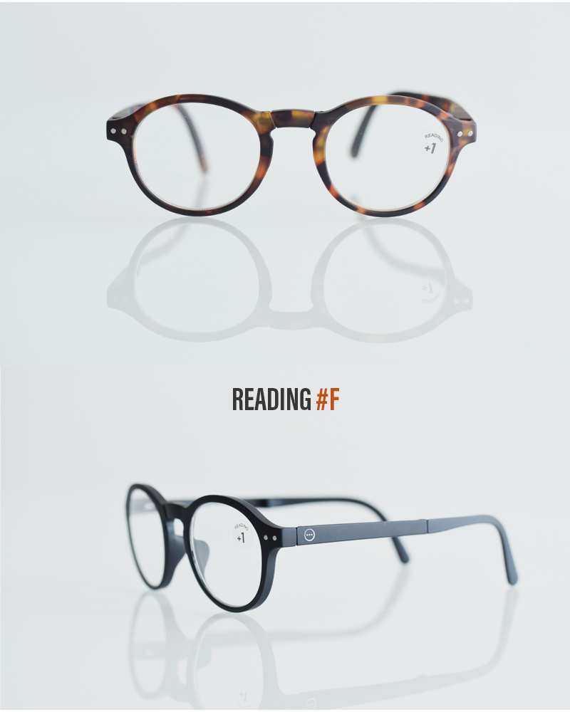 IZIPIZI(イジピジ)度付きフォルダブルリーディンググラスf-reading