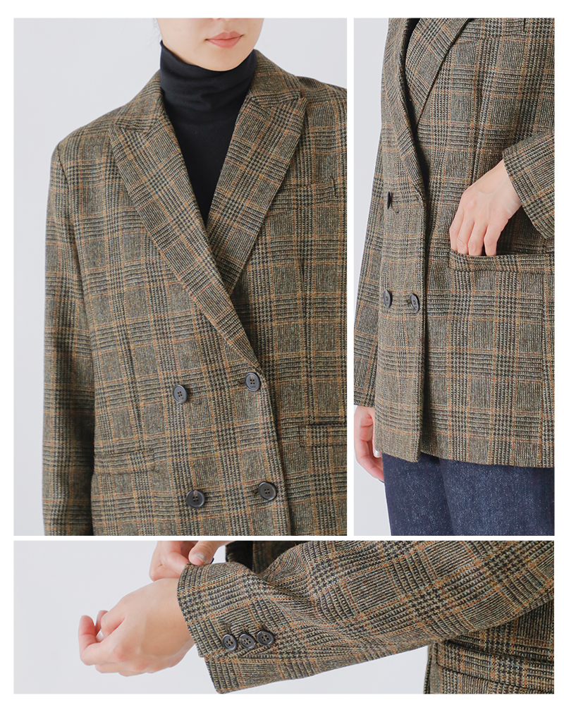 A.P.C.(アー・ペー・セー)ウールルーシーテーラードジャケット“VESTELUCY”f03212