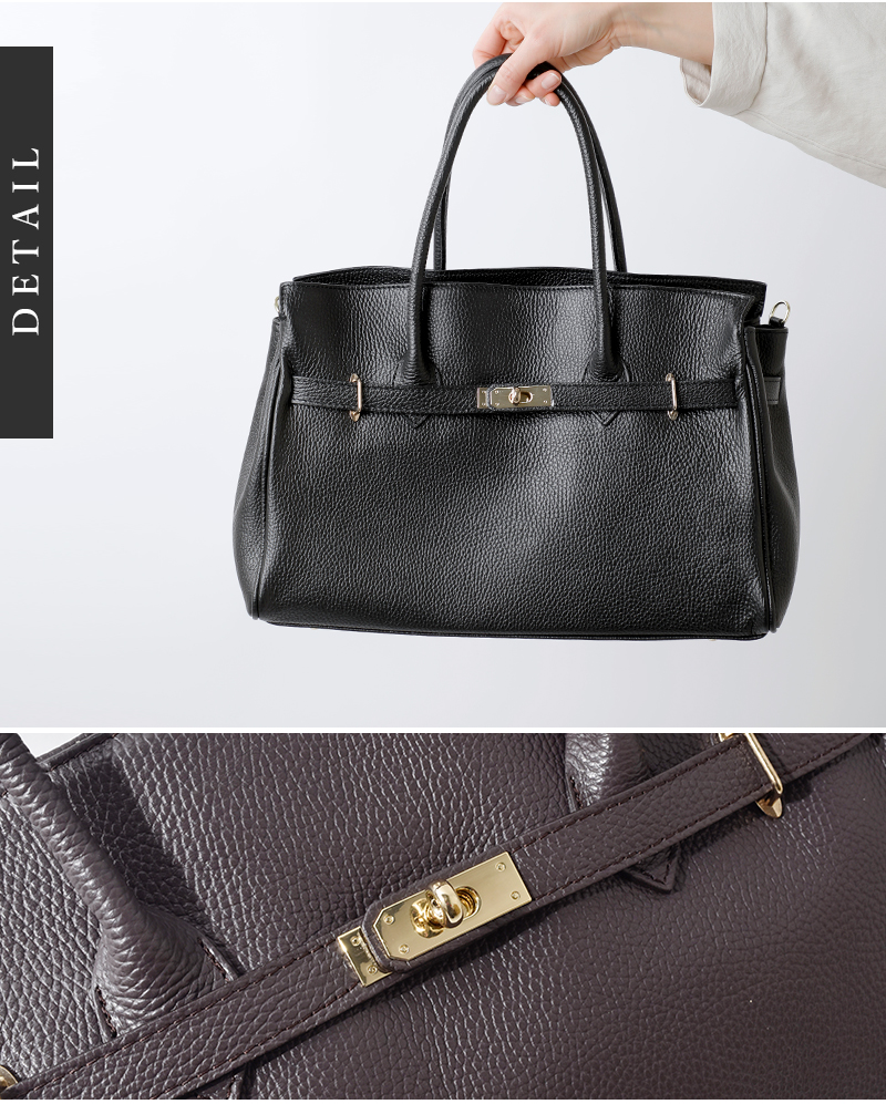 AULENTTI(オウレンティ)レザー2wayショルダーバッグfb-05600-do