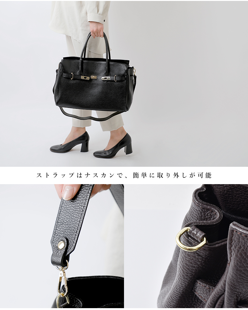 AULENTTI(オウレンティ)レザー2wayショルダーバッグfb-05600-do