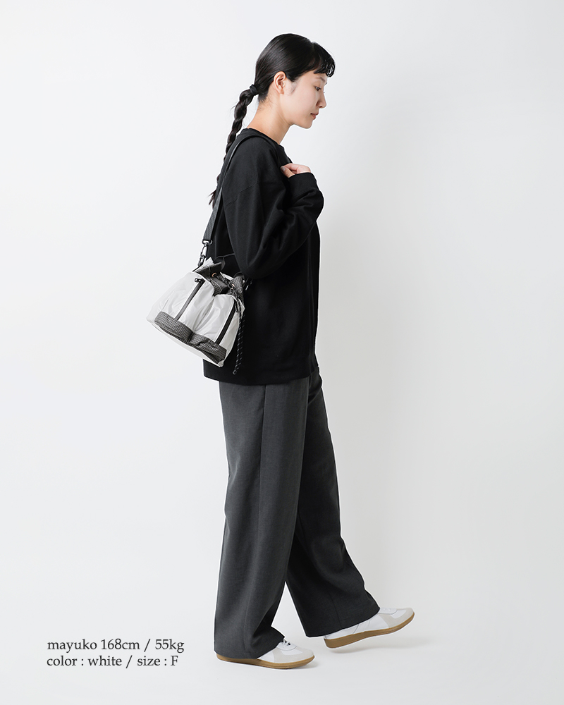 F/CE.(エフシーイー)コーデュラシルナイロンドローストリングバッグ“CORDURASILNYLONDRAWSTRING”fcr36251b0002