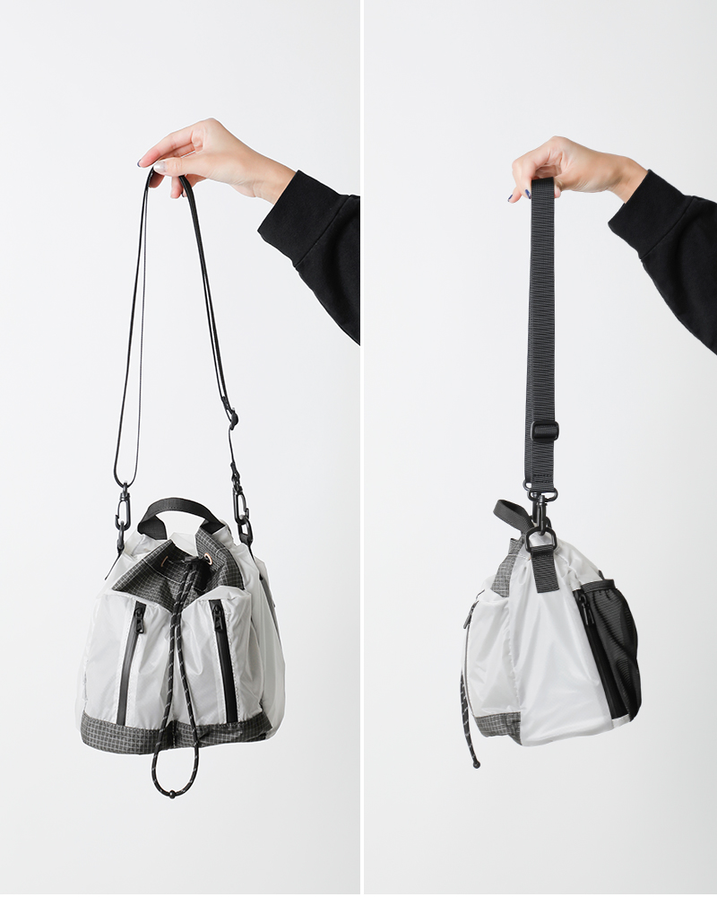 F/CE.(エフシーイー)コーデュラシルナイロンドローストリングバッグ“CORDURASILNYLONDRAWSTRING”fcr36251b0002