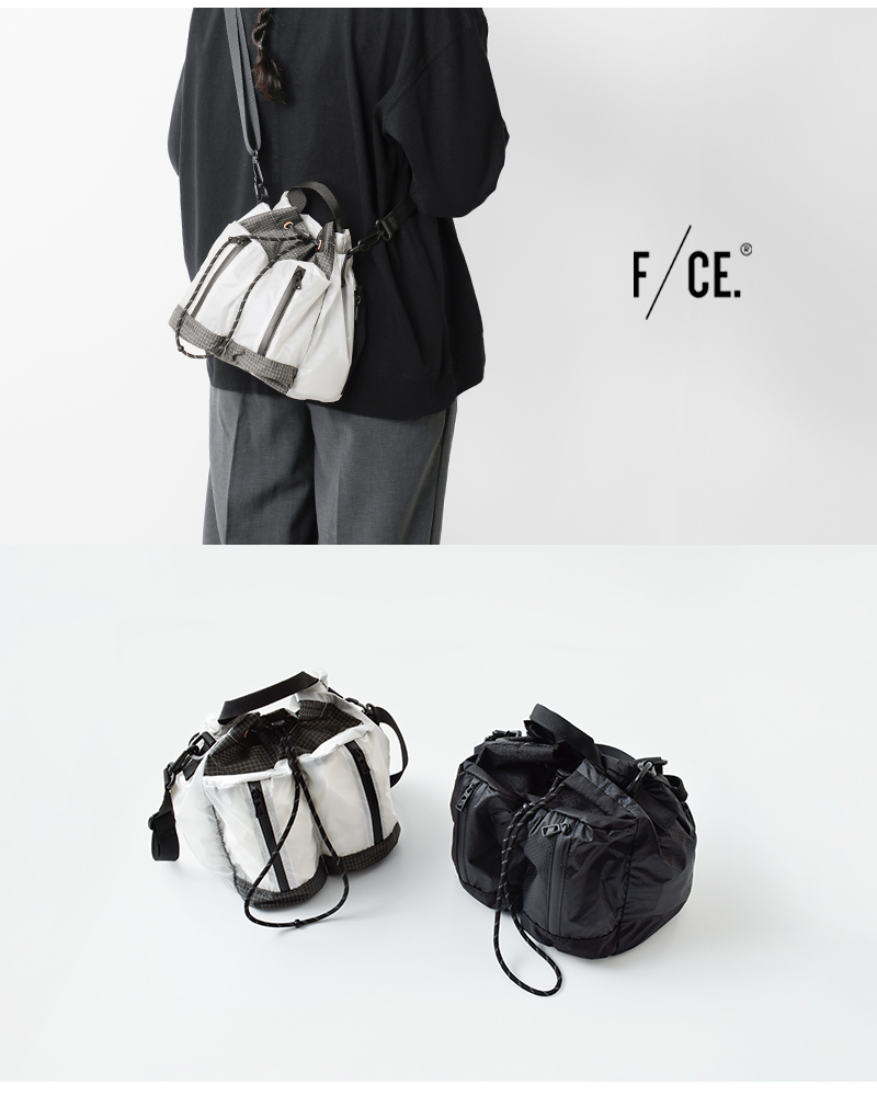 F/CE.(エフシーイー)コーデュラシルナイロンドローストリングバッグ“CORDURASILNYLONDRAWSTRING”fcr36251b0002