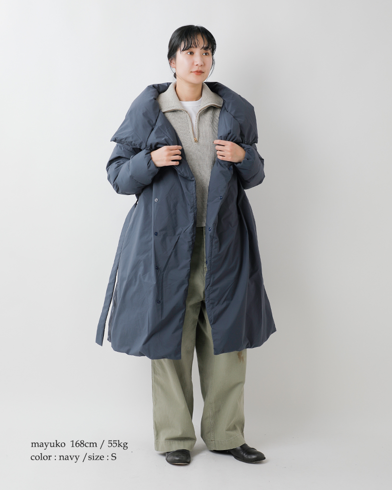 F/CE.(エフシーイー)エフライトスタンドネックロングダウンコート”FTNEWSTANDLONGCOAT”fna09252w0002