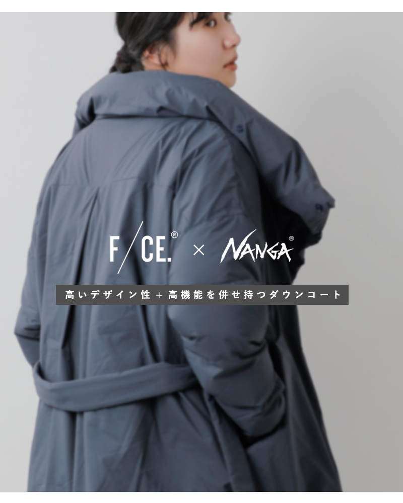 F/CE.(エフシーイー)エフライトスタンドネックロングダウンコート”FTNEWSTANDLONGCOAT”fna09252w0002