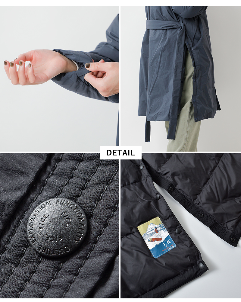 F/CE.(エフシーイー)エフライトスタンドネックロングダウンコート”FTNEWSTANDLONGCOAT”fna09252w0002