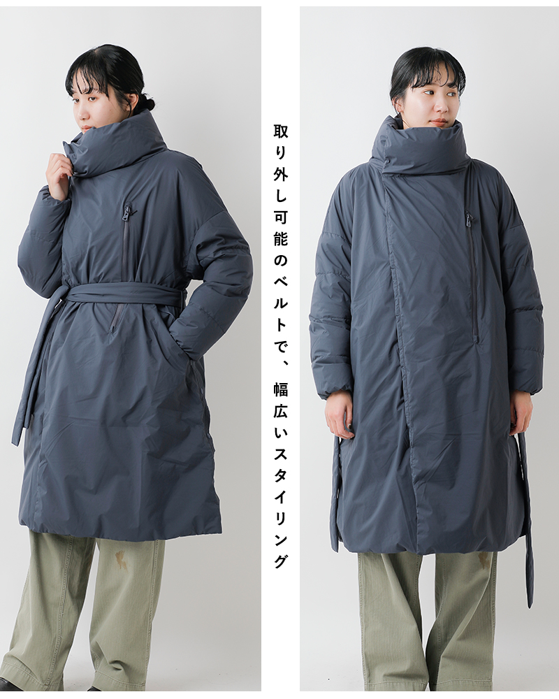 F/CE.(エフシーイー)エフライトスタンドネックロングダウンコート”FTNEWSTANDLONGCOAT”fna09252w0002