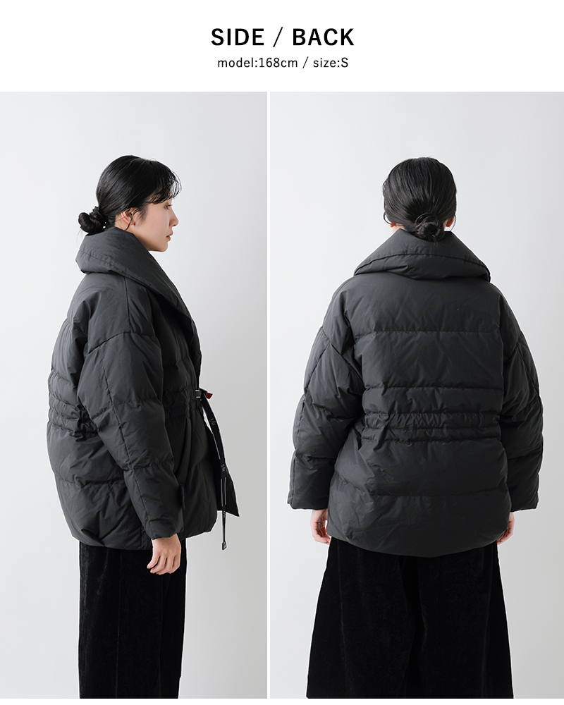 F/CE.(エフシーイー)リサイクルダウンオーバーレイショールカラーコート“RECYCLEDDOWNOVERLAYSHAWLCOLLARCOAT”fsu09252u0001