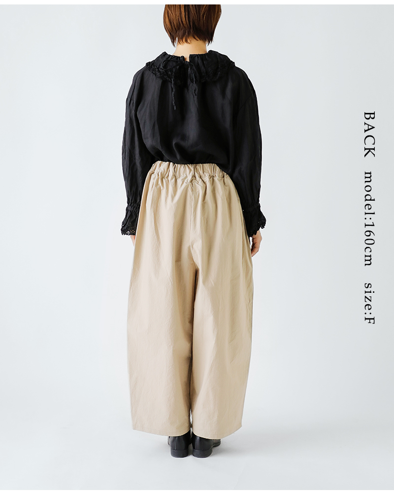 g(グラム)リラックスコットンワイドパンツg-619