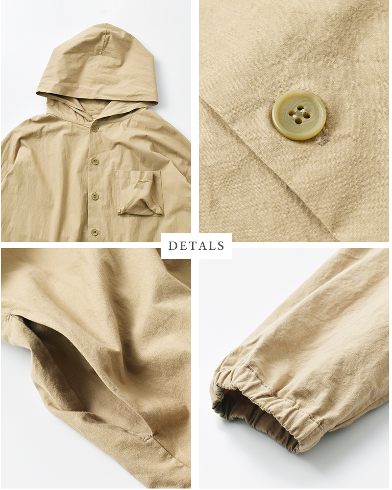 (g)(グラム)コットンフードコートワンピースg-631