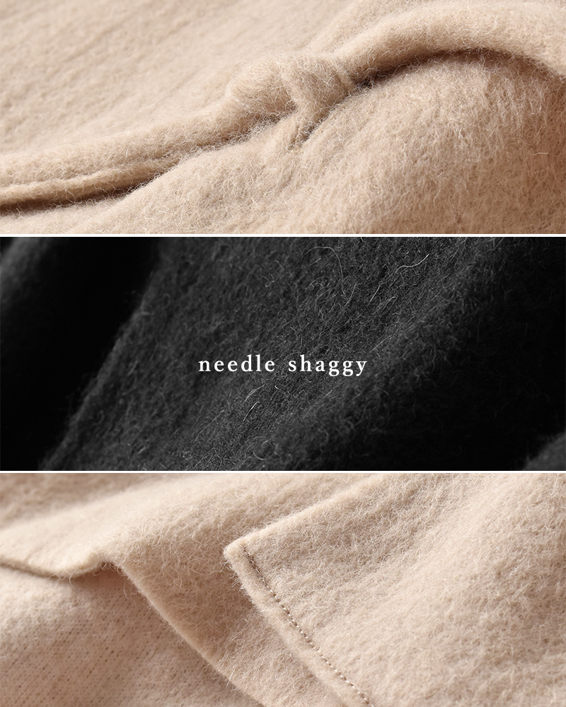 (g)(グラム)ニードルシャギータックウールジャケットg-634