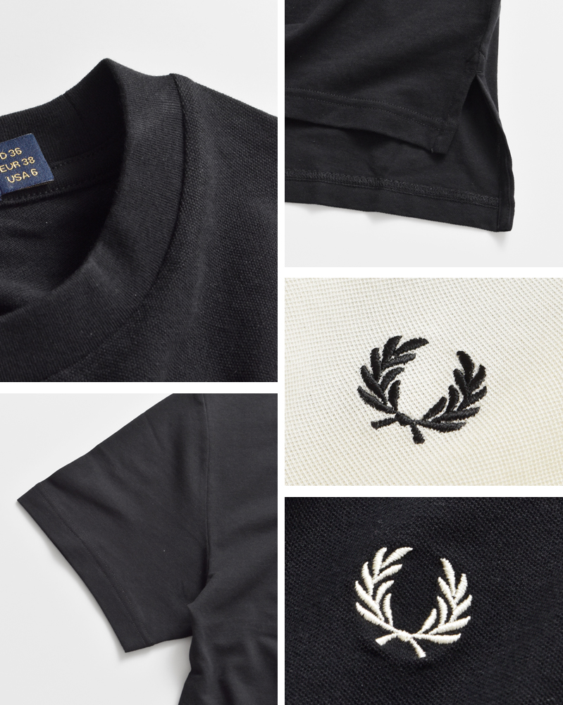 【最安値】 FRED PERRY フレッド ペリー コットン 鹿の子 ピケ Tシャツ トップス