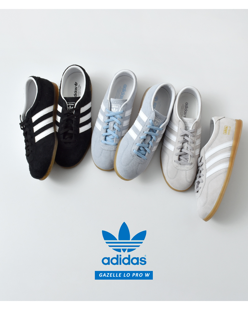 adidas Originals(アディダス オリジナルス)ガゼルロープロファイルローカットスニーカー“GAZELLELOPROW”gazelle-lp-w