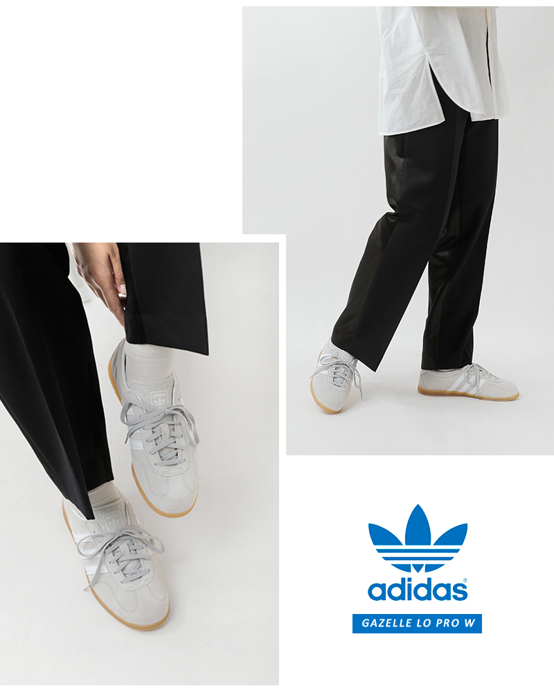 adidas Originals(アディダス オリジナルス)ガゼルロープロファイルローカットスニーカー“GAZELLELOPROW”gazelle-lp-w