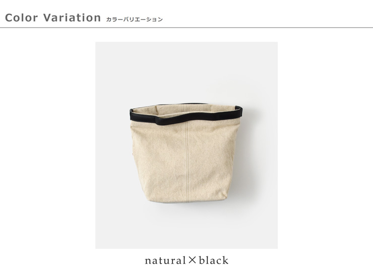 Permanent Age(パーマネントエイジ)コットンリネン×カウレザーミニトートバッグgf-2323