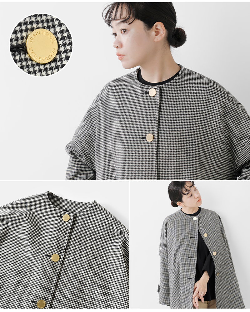 Traditional Weatherwear ジャケット(グレンチェック) Traditional Weatherwear トラディショナルウェザーウェア