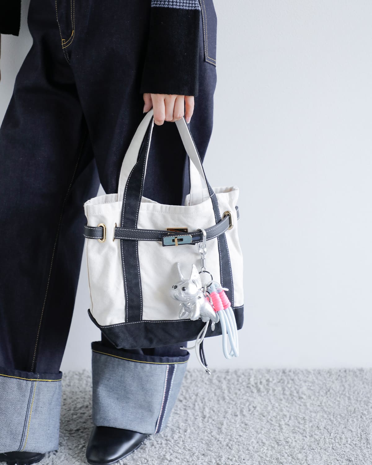 Direction to get mosh(ディレクショントゥゲットモッシュ)フレンチブルパピーバッグチャーム gm252g10