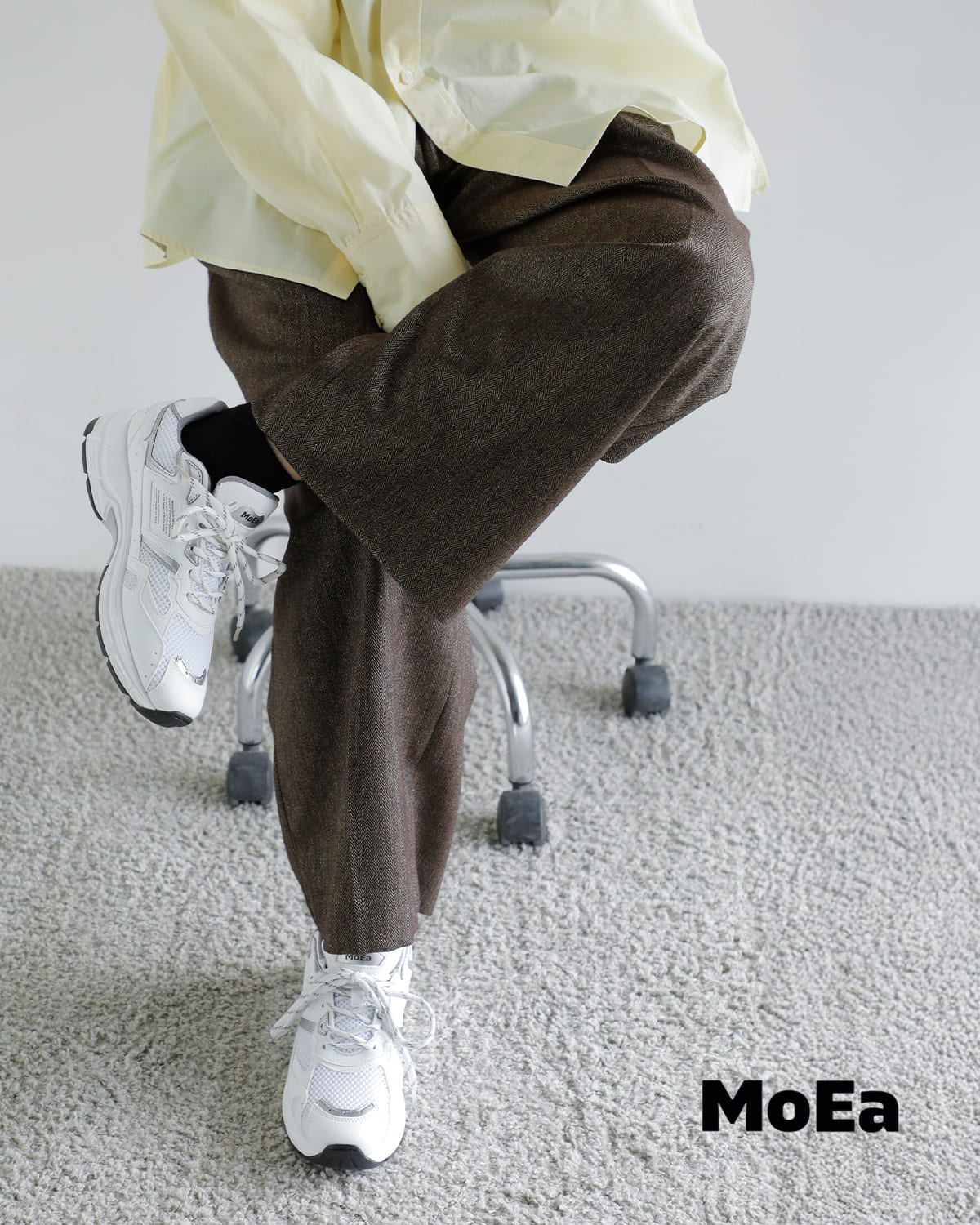 MoEa(モエア)ヴィーガンレザー スニーカーgn7-gn8