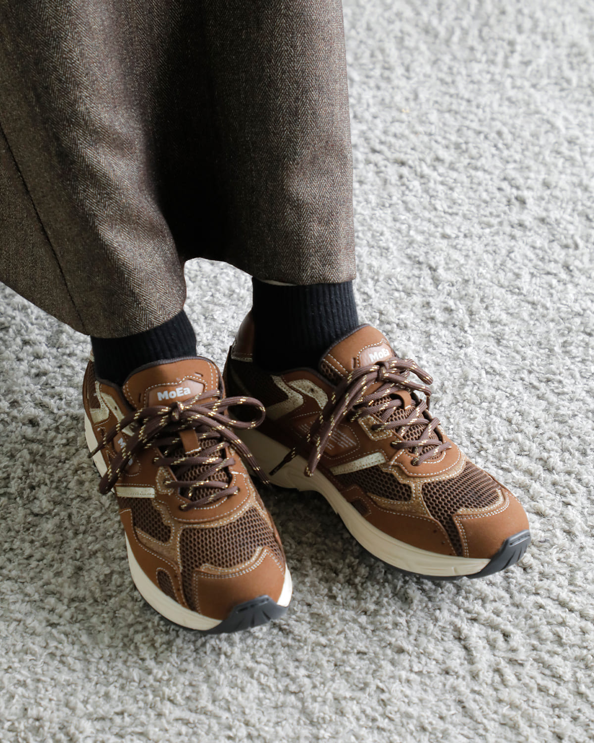 MoEa(モエア)ヴィーガンレザースニーカー gn7-gn8
