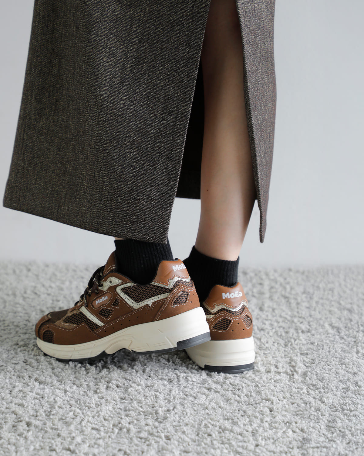 MoEa(モエア)ヴィーガンレザースニーカー gn7-gn8