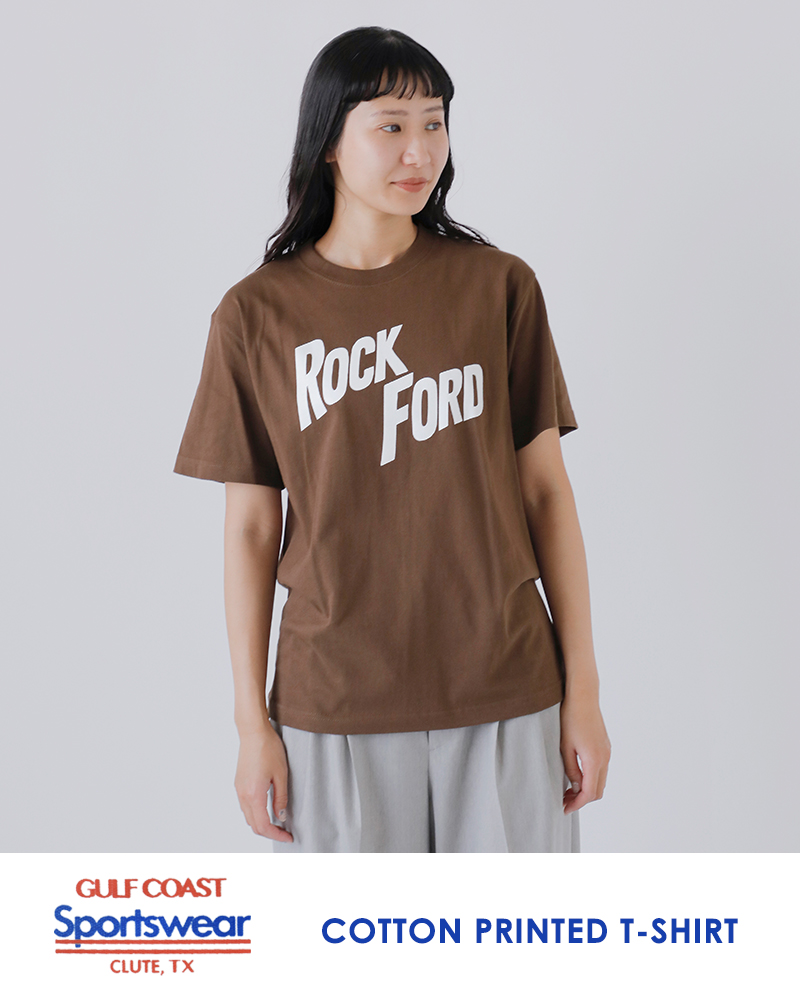 ガルフコーストスポーツウェア クルーネック プリントTシャツ GULF COAST SPORTSWEAR レディース 国内正規品 メール便可能5 ガルフコーストスポーツウェア クルーネック プリントTシャツ