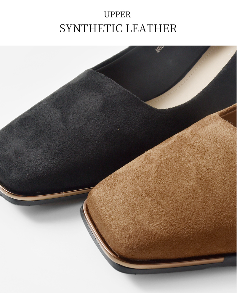 MOHI(モヒ)スクエアトゥフレアヒールパンプスgu3-899-11-pu