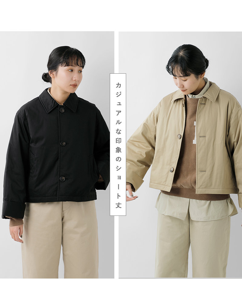 Gymphlex(ジムフレックス)コットンストレッチツイルショートコートgy-a0722kcw