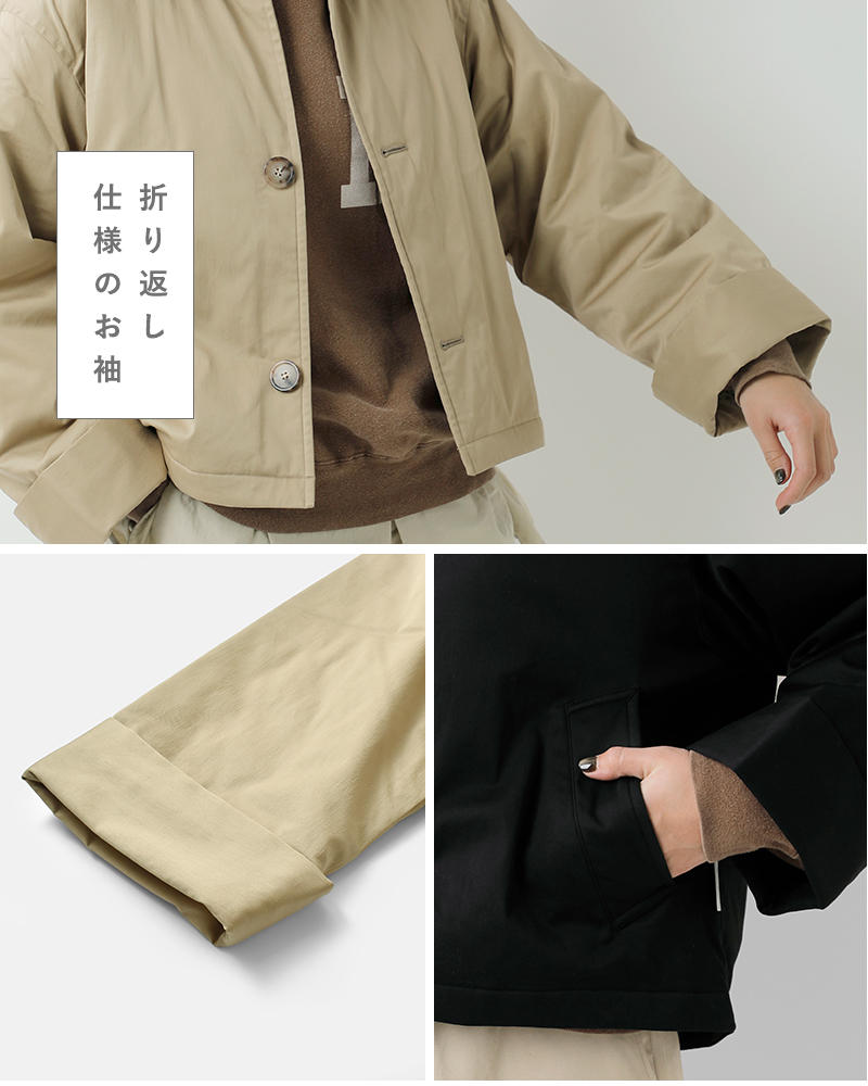 Gymphlex(ジムフレックス)コットンストレッチツイルショートコートgy-a0722kcw