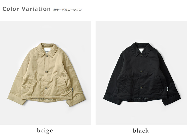 Gymphlex(ジムフレックス)コットンストレッチツイルショートコートgy-a0722kcw