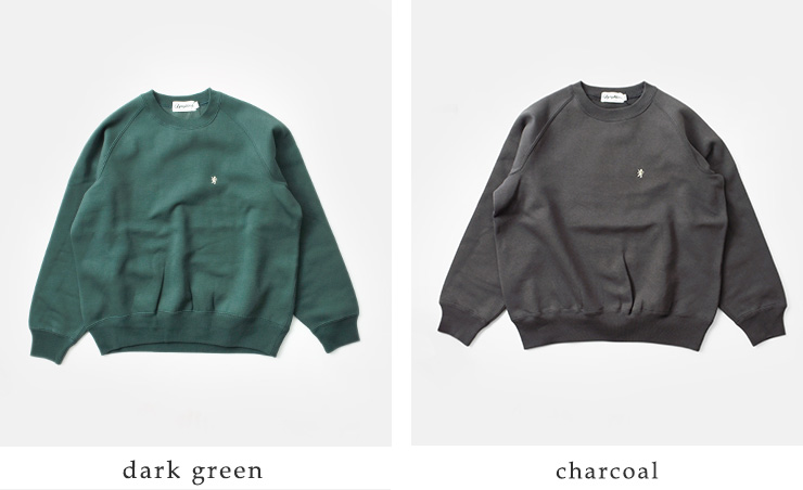 GymphlexAIR LIGHT FLEECY スウィングスリーブ クルーネック プルオーバー gy-c0291tcf-25aw