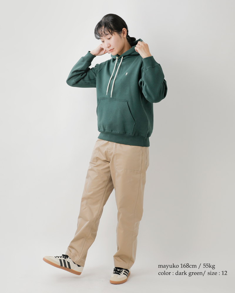 GymphlexAIR LIGHT FLEECY スウィングスリーブ フーデッド プルオーバー gy-c0293tcf