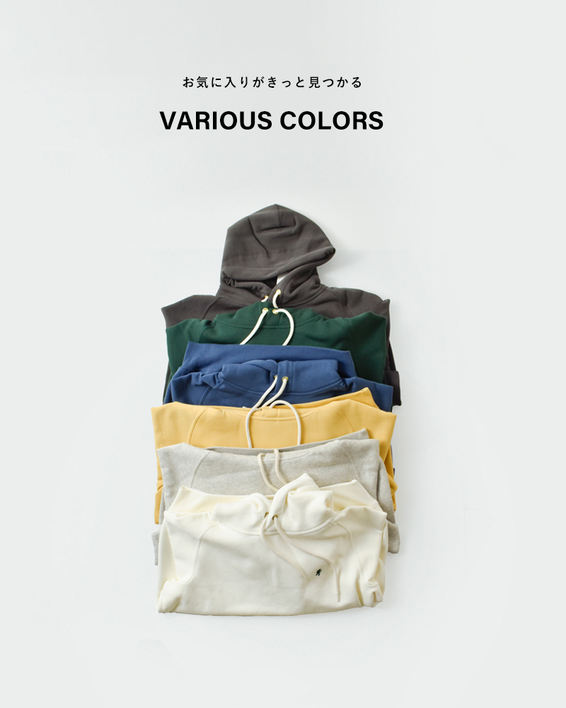 GymphlexAIR LIGHT FLEECY スウィングスリーブ フーデッド プルオーバー gy-c0293tcf