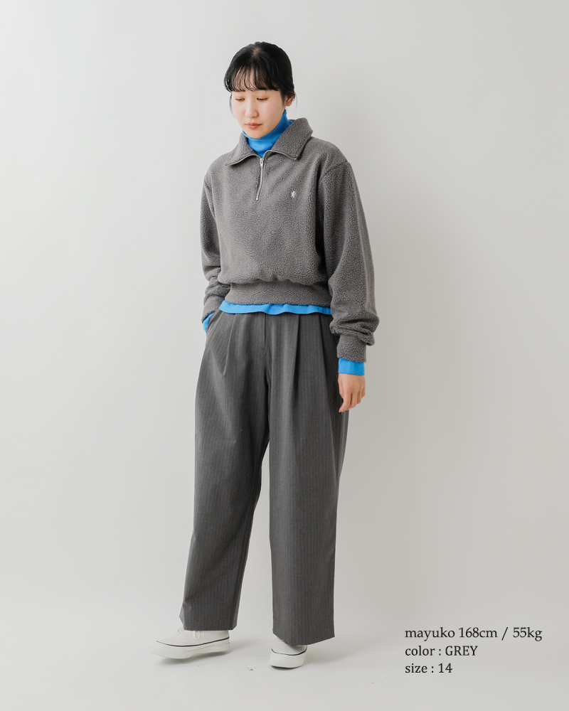 Gymphlex(ジムフレックス)フリースハーフジッププルオーバーgy-c0475ffc