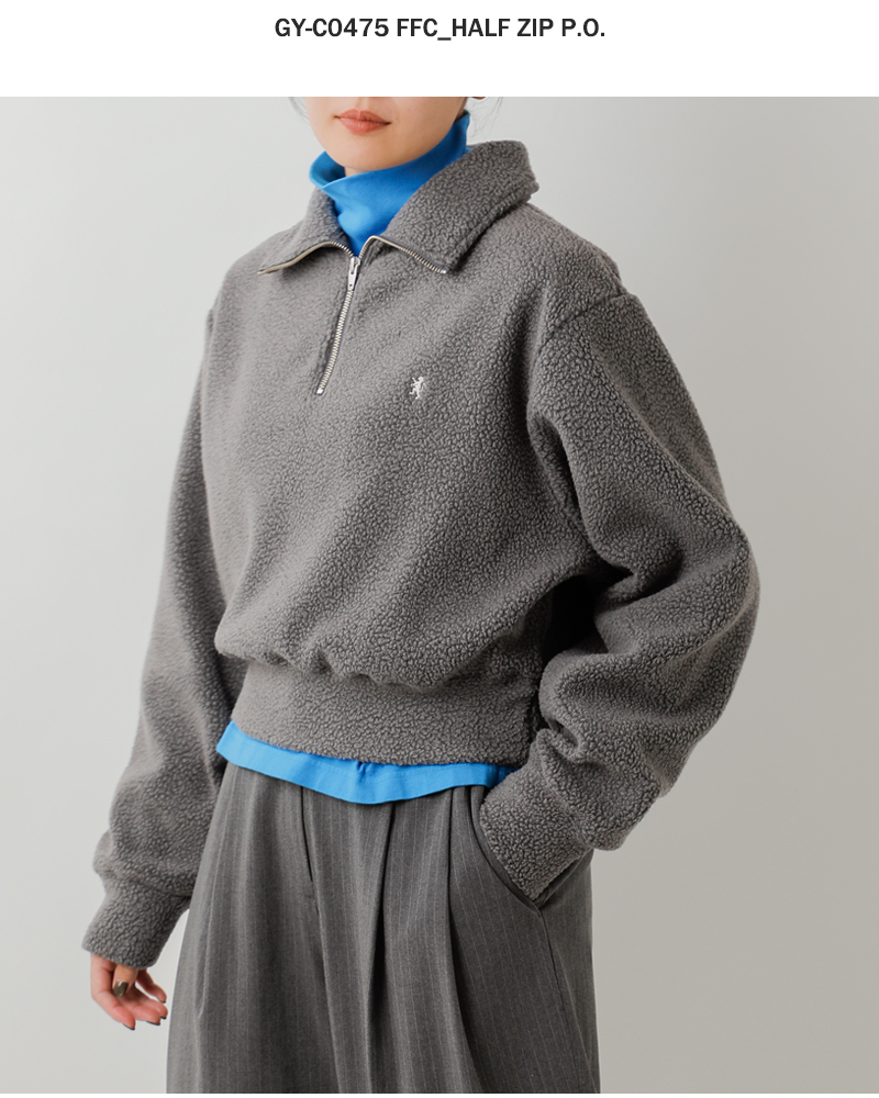 Gymphlex(ジムフレックス)フリースハーフジッププルオーバーgy-c0475ffc