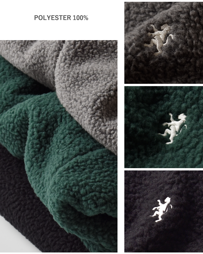 Gymphlex(ジムフレックス)フリースハーフジッププルオーバーgy-c0475ffc