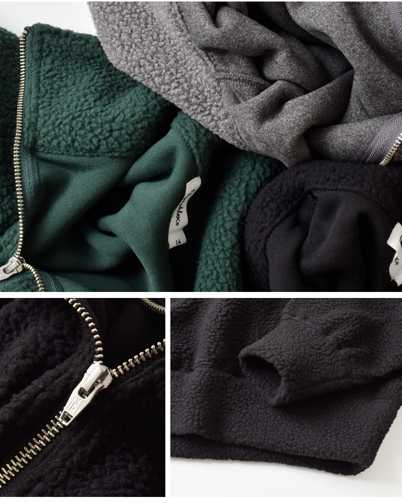 Gymphlex(ジムフレックス)フリースハーフジッププルオーバーgy-c0475ffc