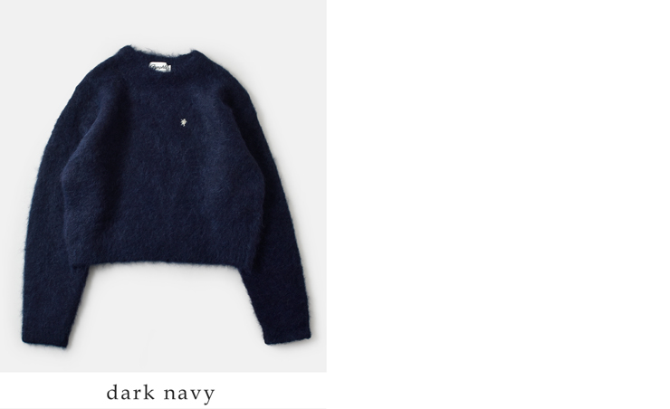 Gymphlex(ジムフレックス)アルパカシャギーニットクルーネックプルオーバーgy-d0096sgk