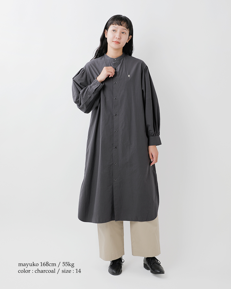 Gymphlex ジムフレックス コットンタイプライター バンドカラー