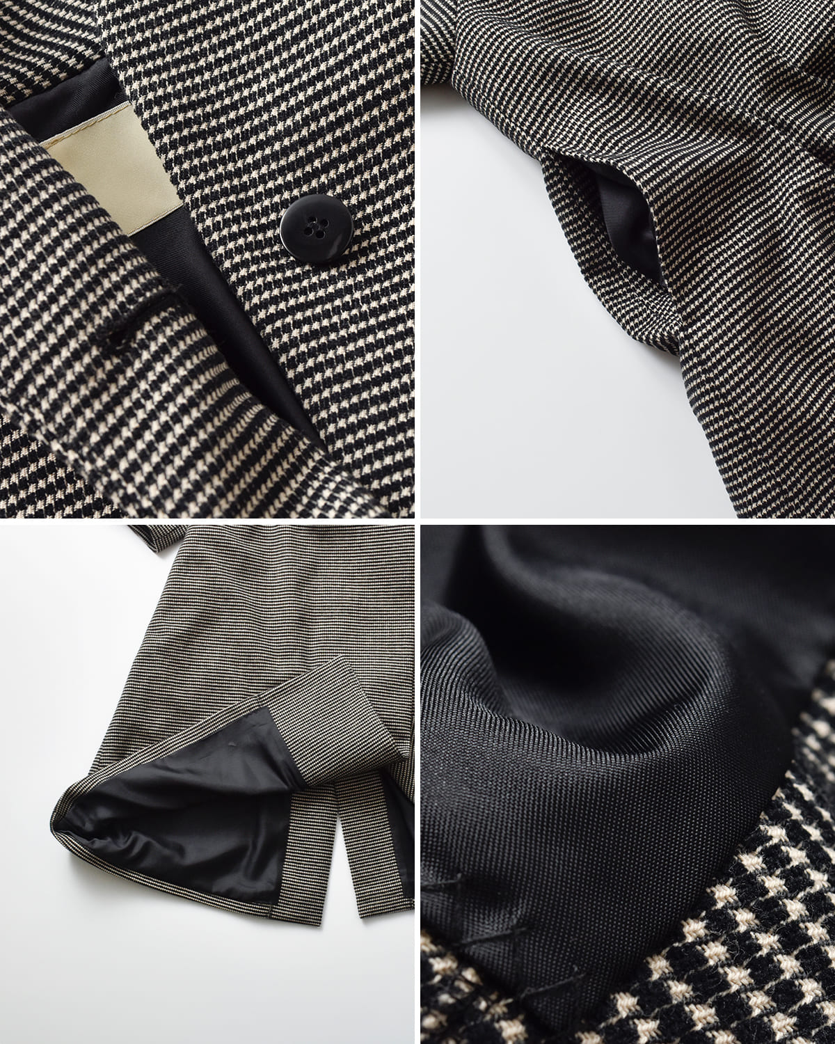 Hella ヘラ スタンドカラー ツイード ロング コート “TWEED LONG