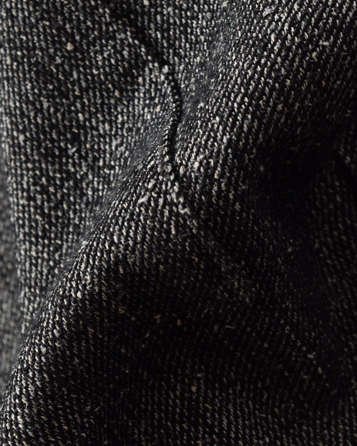 Hella(ヘラ)シルクネップカラーレスツイードジャケット “SILK NEP COLLARLESS JACKET” h253-03