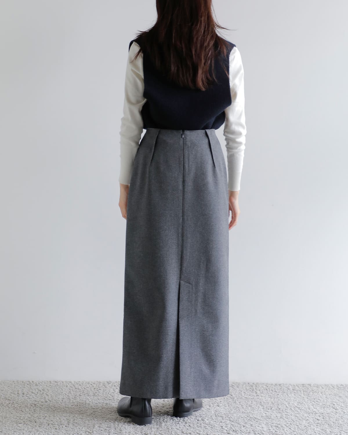 Hella(ヘラ)メランジタイトスカート “MELANGE TIGHT SKIRT” h253-33