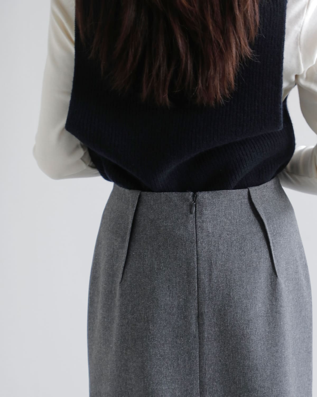 Hella(ヘラ)メランジタイトスカート “MELANGE TIGHT SKIRT” h253-33