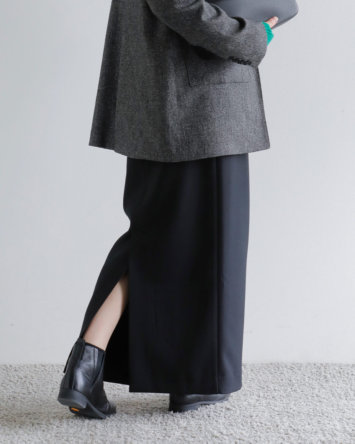 Hella(ヘラ)メランジタイトスカート “MELANGE TIGHT SKIRT” h253-33