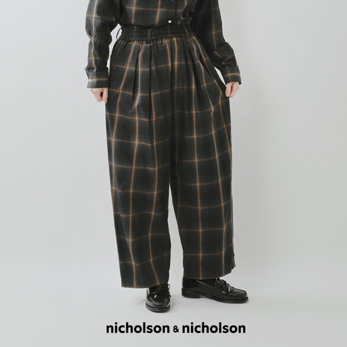 ニコマル nicholson&nicholson ニコルソンアンドニコルソン ウォッシュド