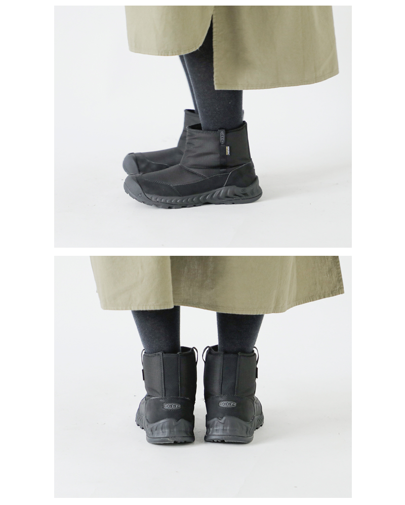 KEEN軽量 防水 防滑 フッドネクシスプルオン ウォータープルーフ ブーツ “HOOD NXIS PULL ON WP” hoodnxis-p-o-w