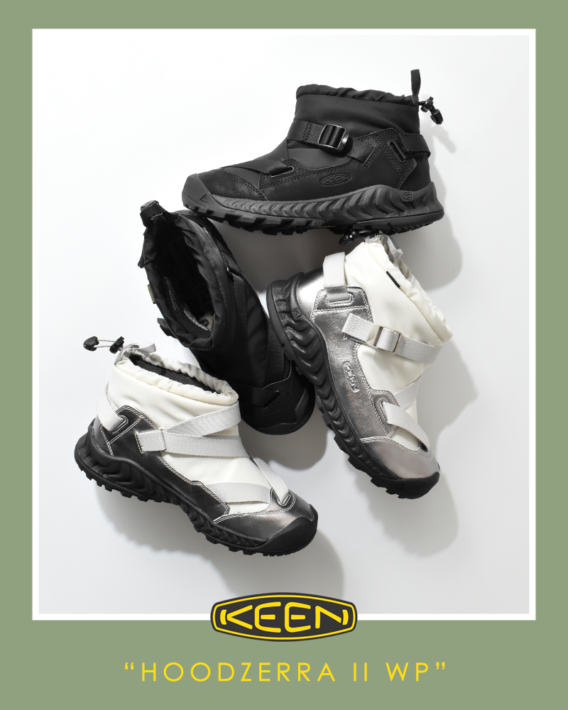 KEEN(キーン)軽量防水防滑フッドゼラ2ウォータープルーフブーツ“HOODZERRAIIWP”hoodzerra-2-wp