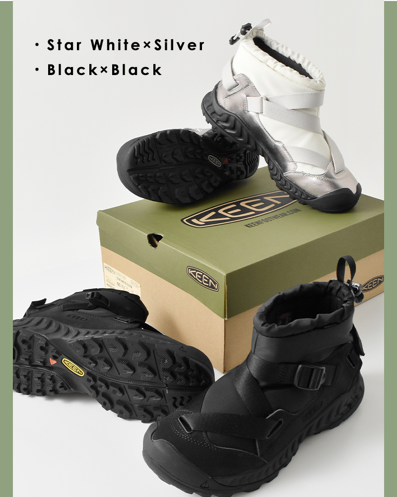 KEEN(キーン)軽量防水防滑フッドゼラ2ウォータープルーフブーツ“HOODZERRAIIWP”hoodzerra-2-wp