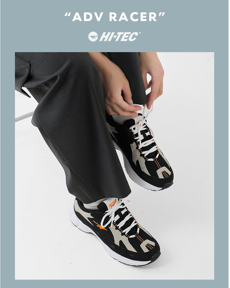 HI-TEC(ハイテック)アドベンチャーレーサー抗菌防臭ランニングスニーカー“ADVRACER”ht007